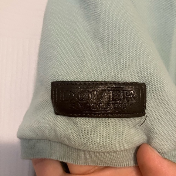 dover saddle Ridding Top Women’s Sz‎ L Blue Equestrian Polo Cotton - Picture 4 of 7